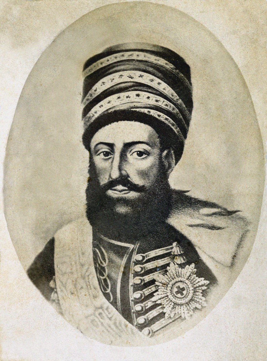 II. Heraclius grúz király 1720-1798, a 19. század második fele alkotó: Roinov