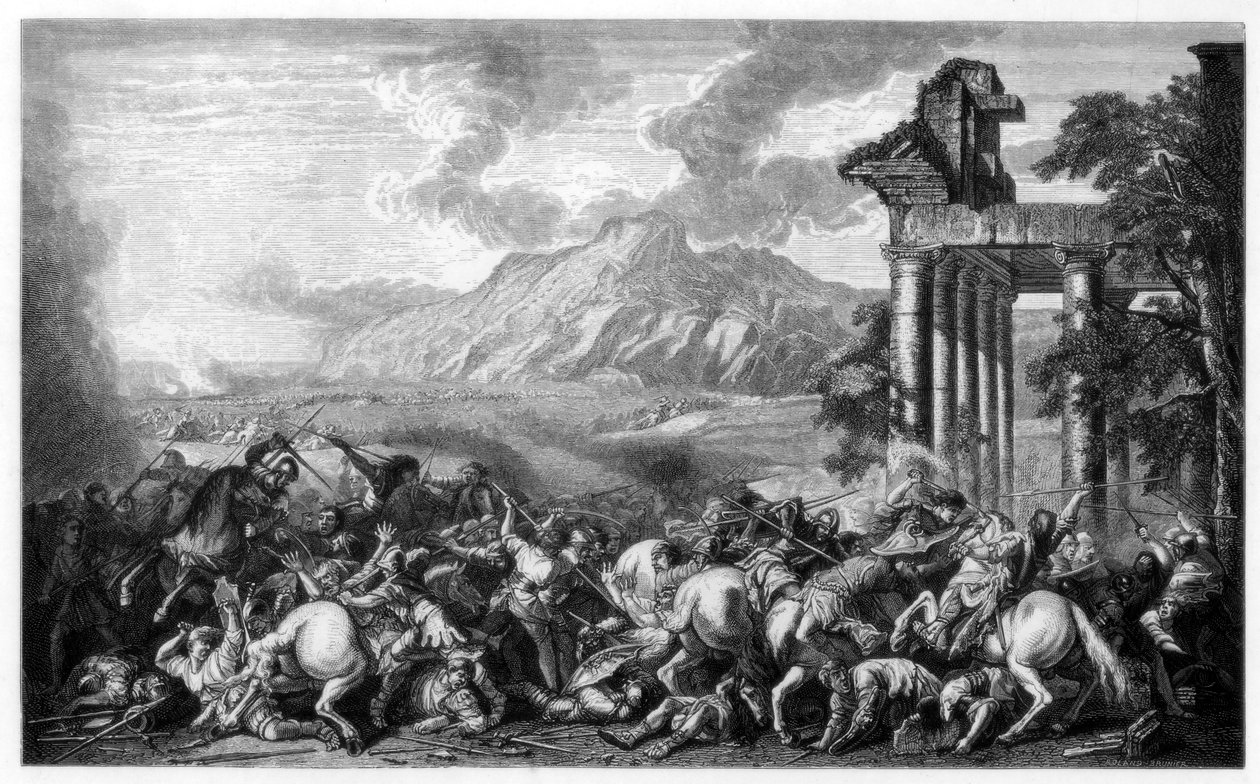 Hősi csata, 1652-1664 1870 alkotó: Roland Brunier