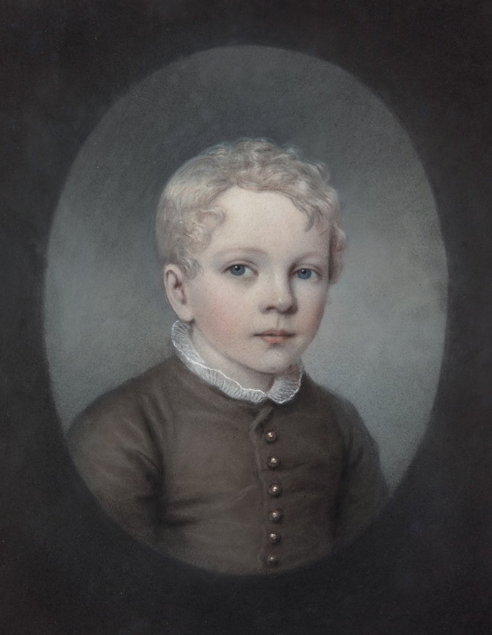 Edgeworth király barna öltönyben alkotó: Rolinda Sharples or Ellen Sharples