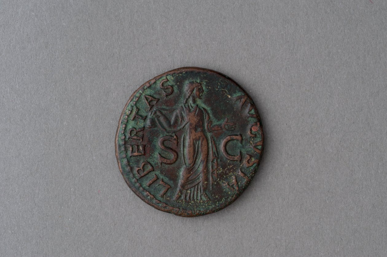 Claudius érmeként (bronz) alkotó: Roman