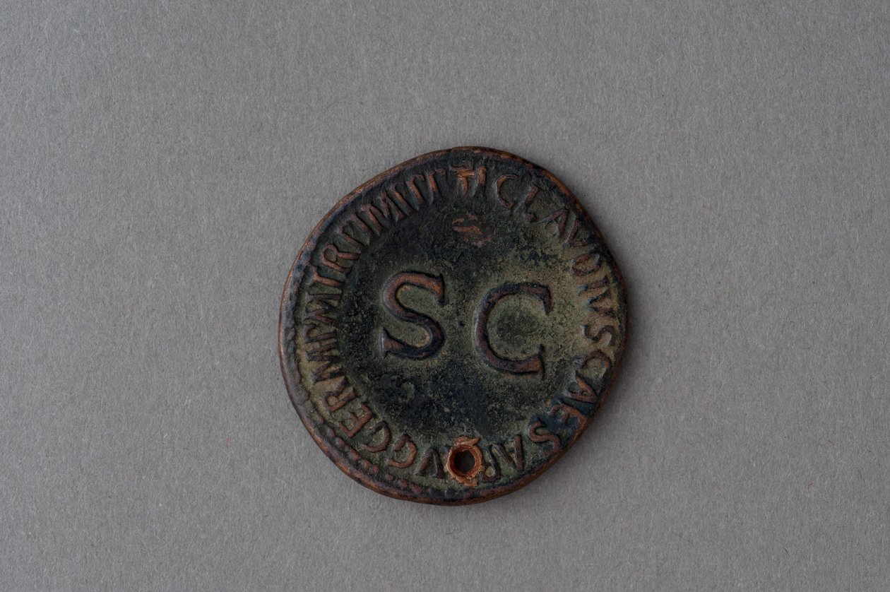 Germanicus érmeként (bronz) alkotó: Roman