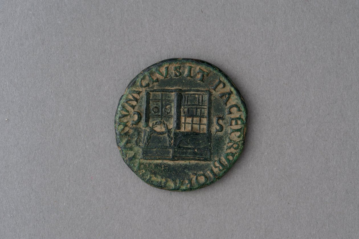 Néró érmeként (bronz) alkotó: Roman