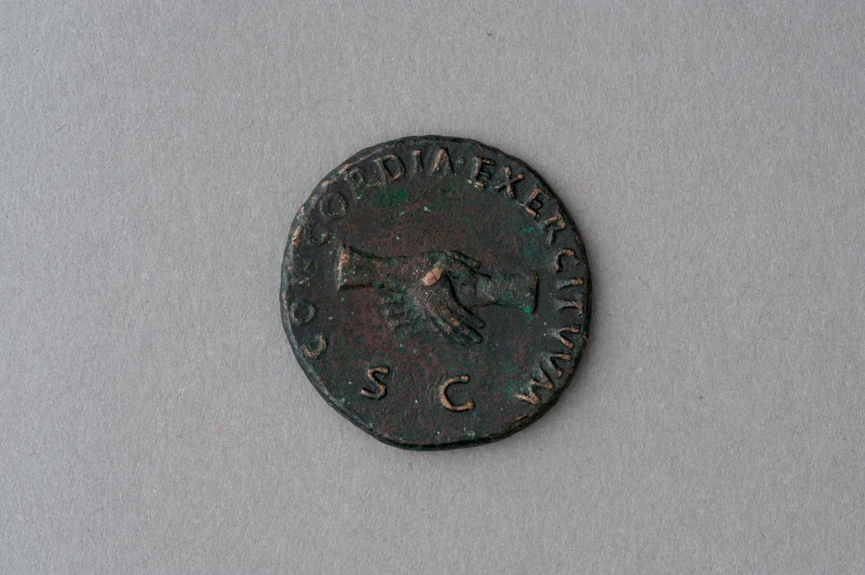 Nerva érme (bronz) alkotó: Roman