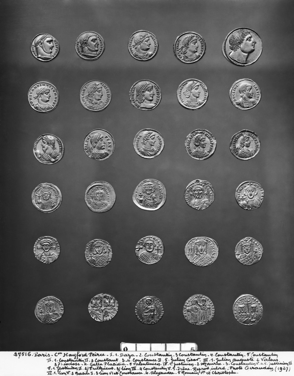 Bizánci és római érmék, 04-10. század (arany) alkotó: Roman