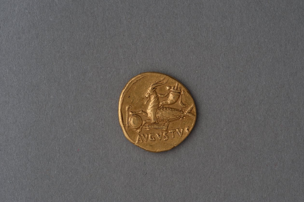 Augustus érme (arany) alkotó: Roman