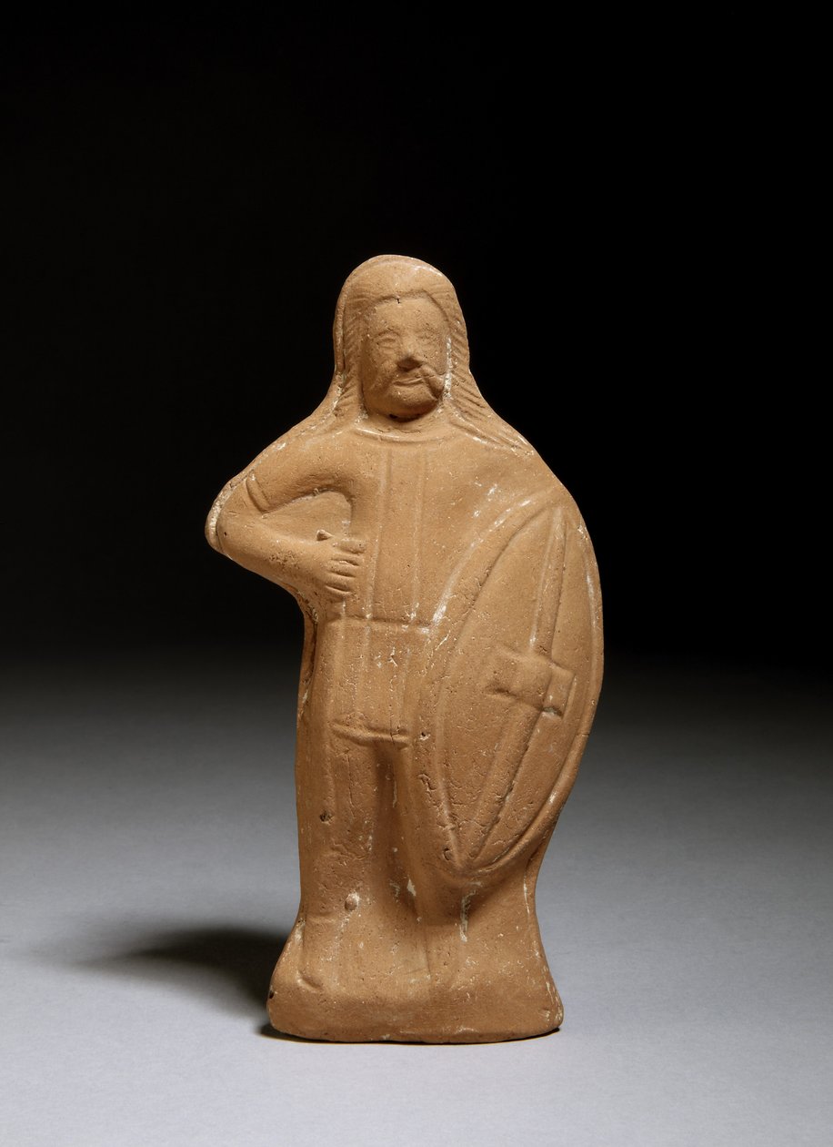 Barbár figura (terrakotta) alkotó: Roman
