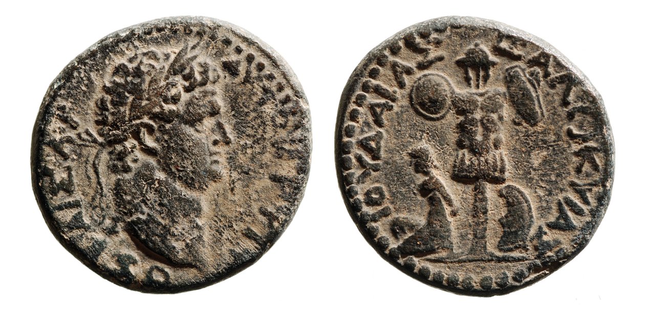 Júdea Capta, Titus érme (fém) alkotó: Roman