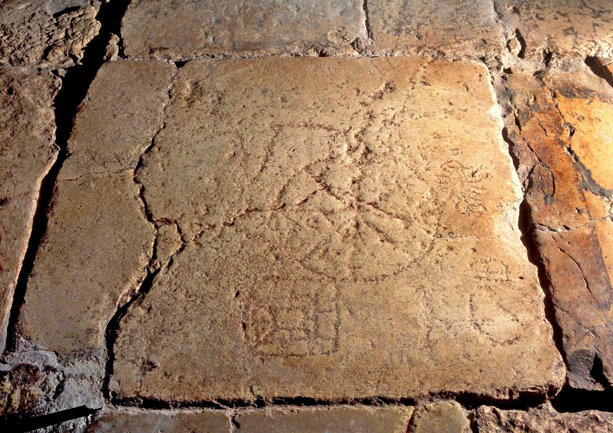Lithostrotos, az ókori római járda alkotó: Roman