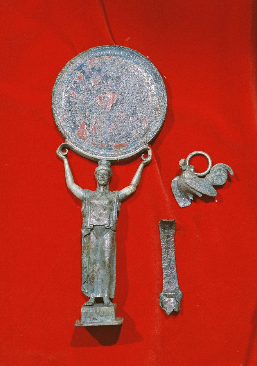 Tükör (bronz) alkotó: Roman