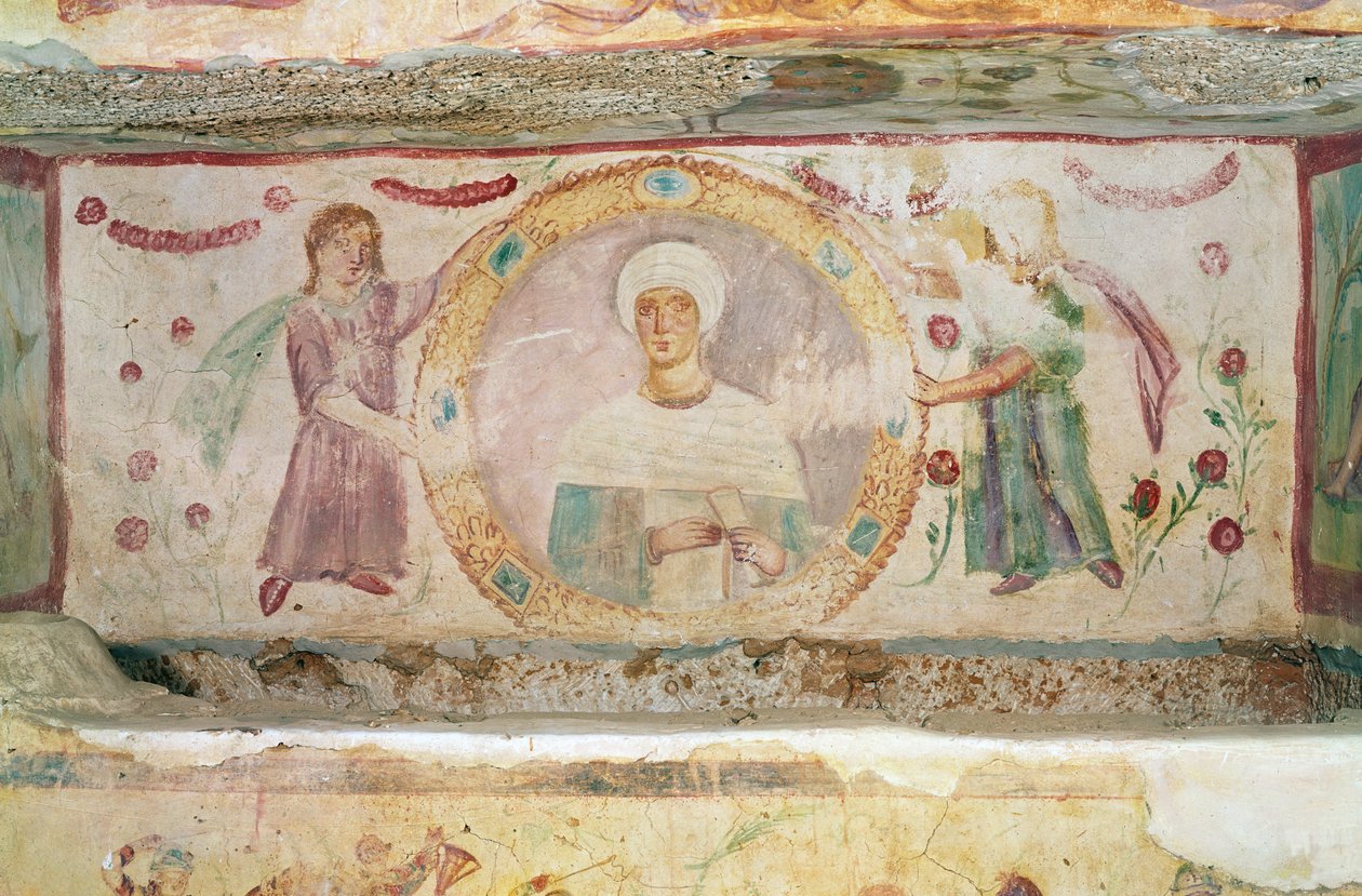 Aelia Arisuth portréja, Aelia Arisuth sírjából alkotó: Roman