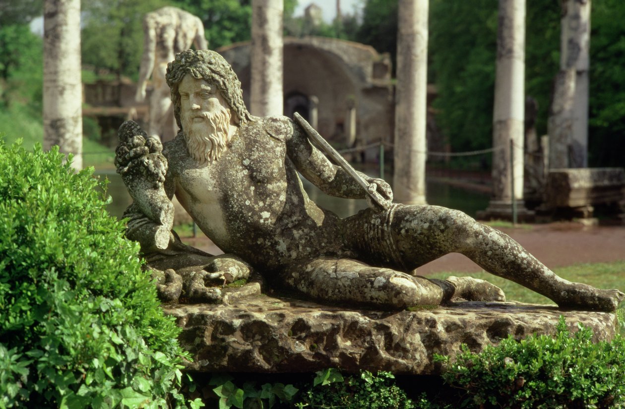 Fekvő folyamisten a Canopus közelében, 118-128 alkotó: Roman