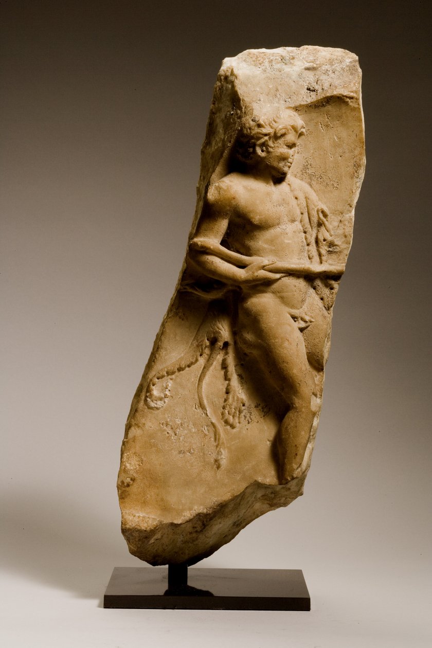 Bacchant relief (márvány) alkotó: Roman