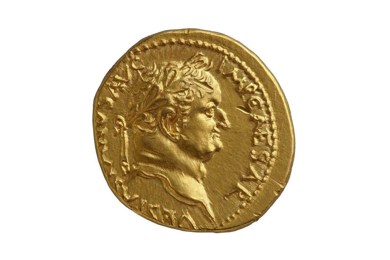 Római császári érme Antiocheia ad Orontemből, Kr.u. 72-73 (arany) alkotó: Roman