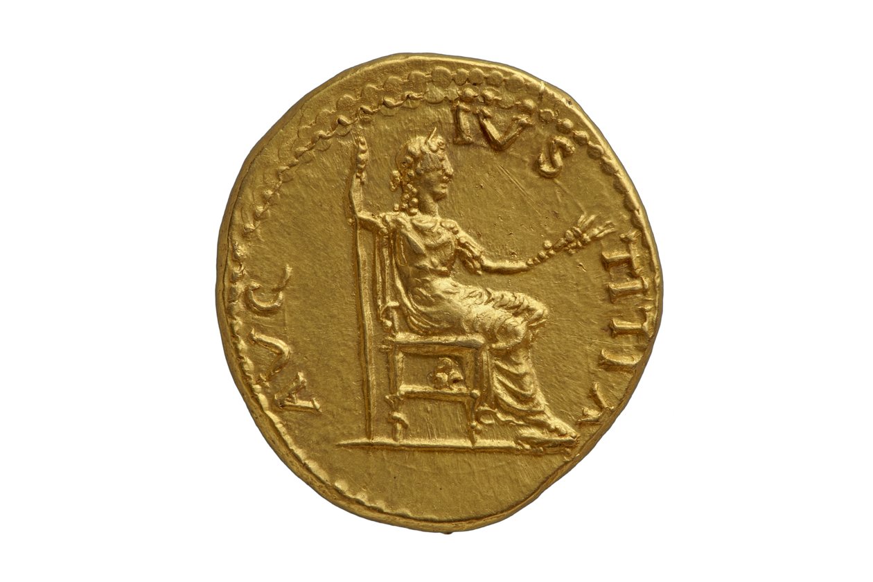 Római császári érme Antiocheia ad Orontemből, Kr. u. 72-73 (arany) alkotó: Roman