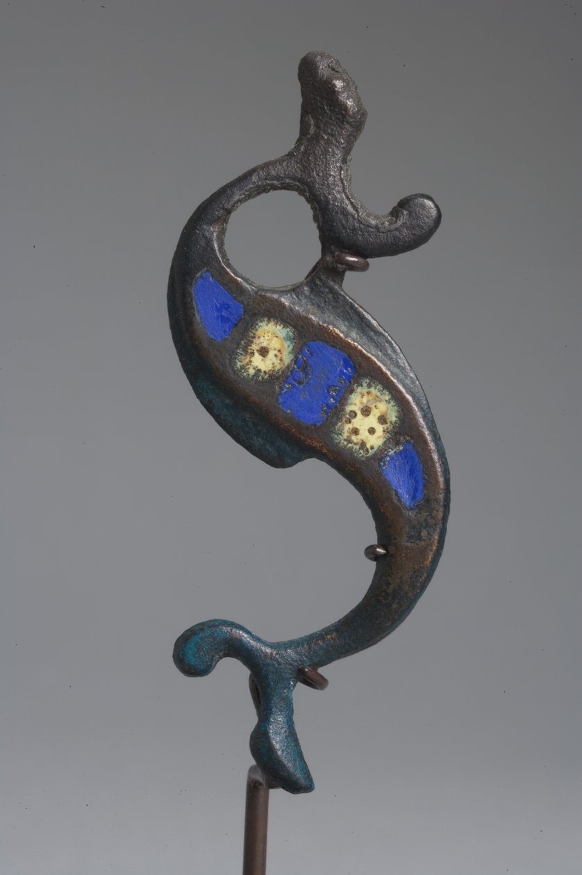 Római-kelta „Dragonesque” fibula (bronz) alkotó: Roman
