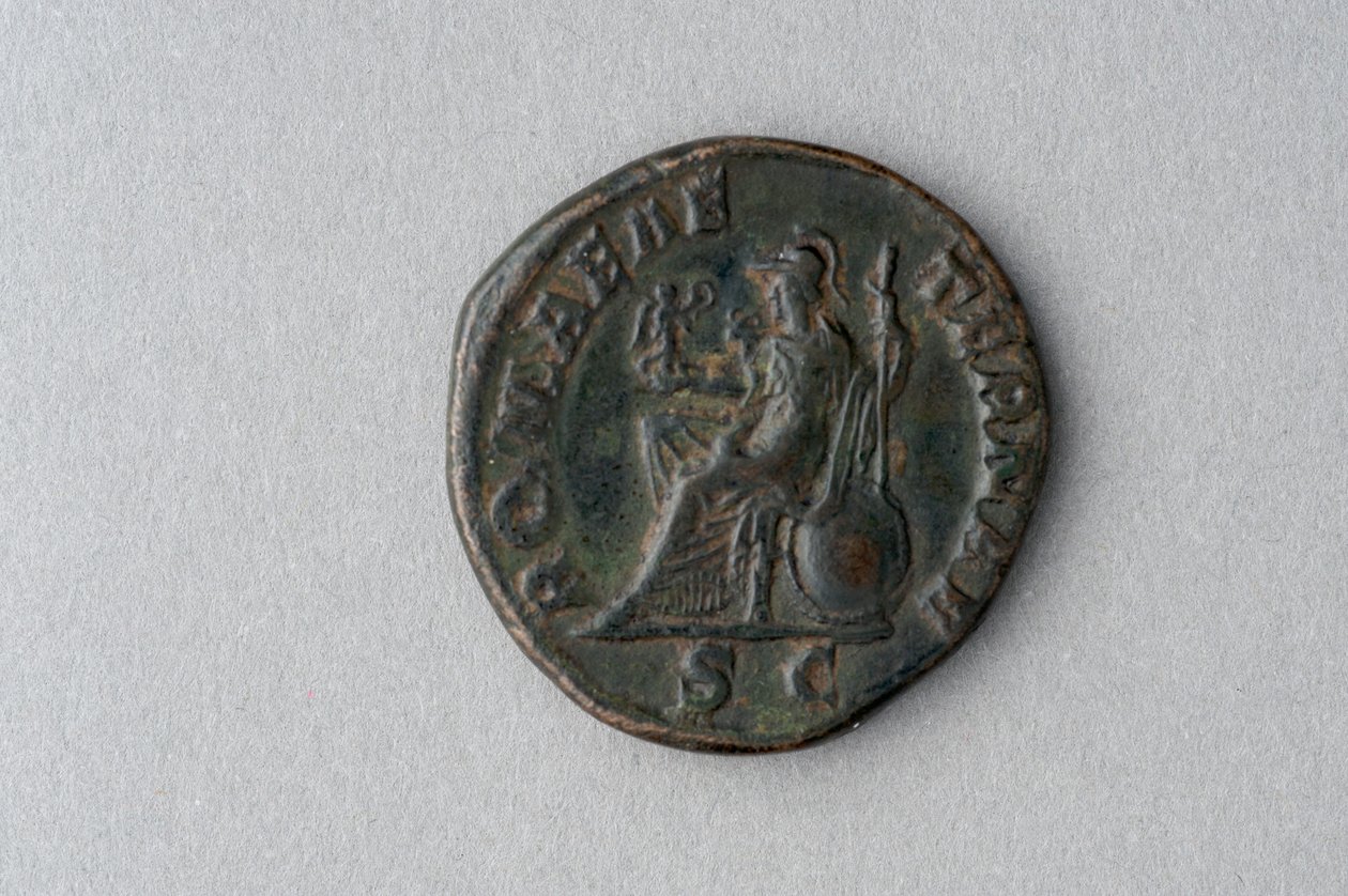 Perselus Sándor Sestertiusa (bronz) alkotó: Roman