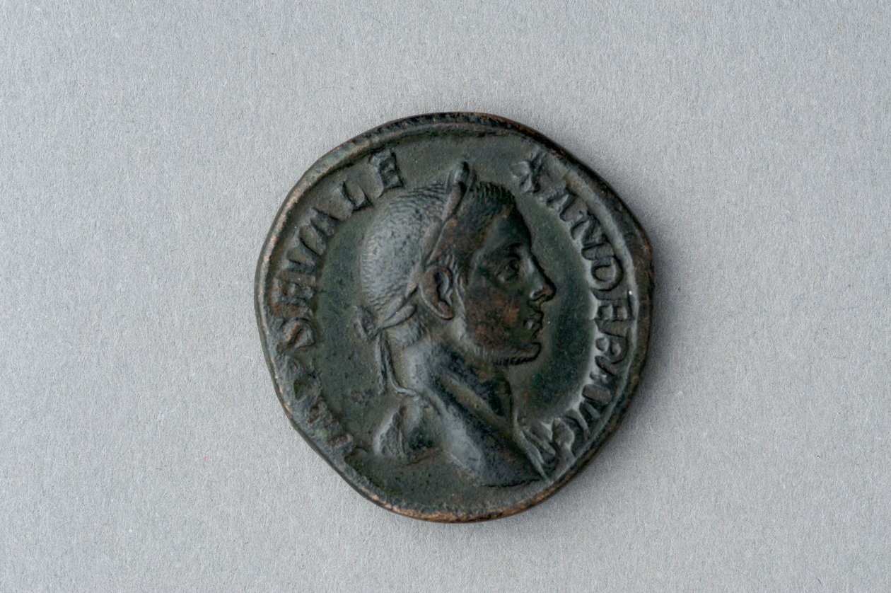 Perselus Sándor Sestertiusa (bronz) alkotó: Roman