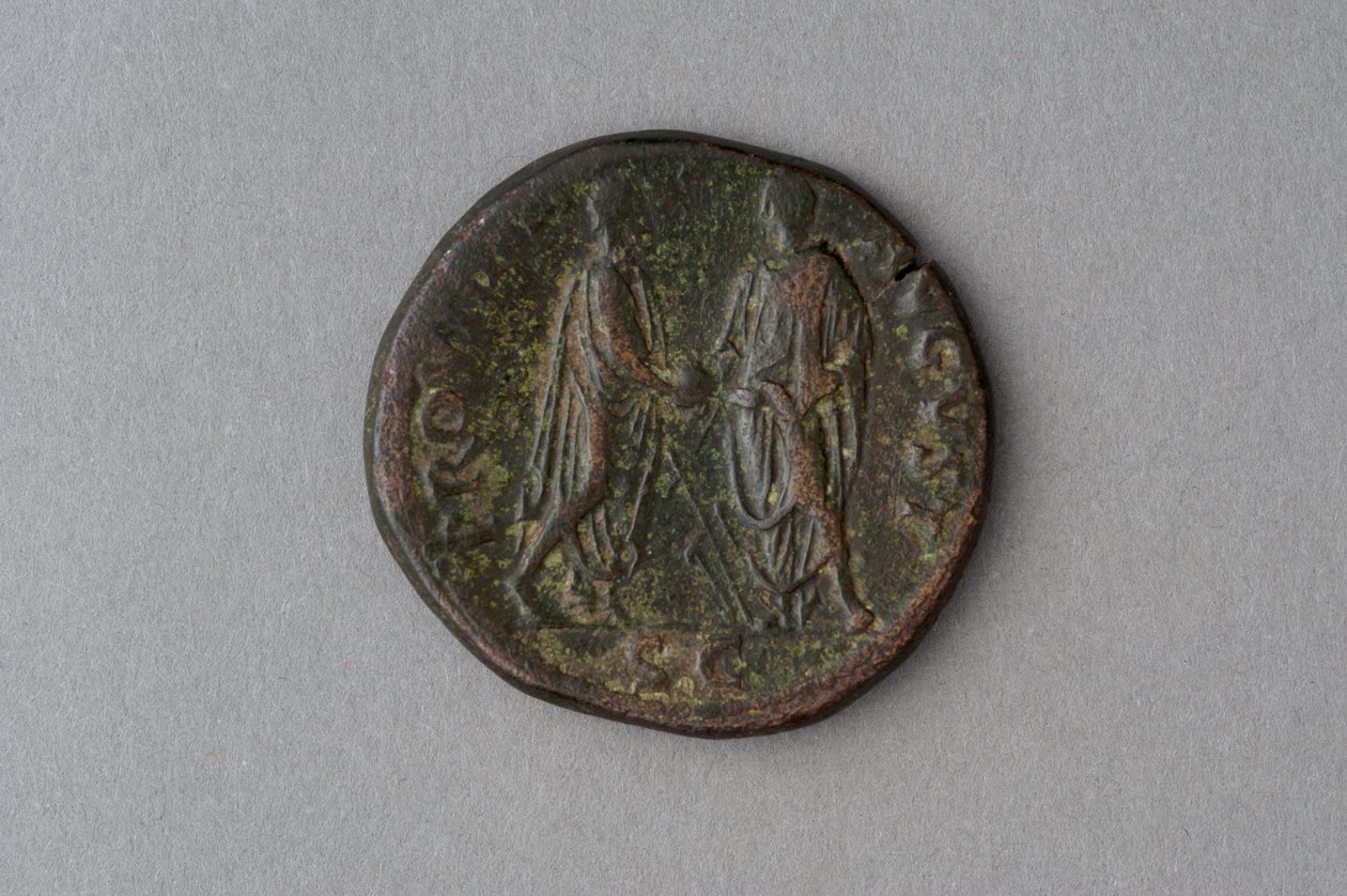 Titus Sestertius (bronz) alkotó: Roman