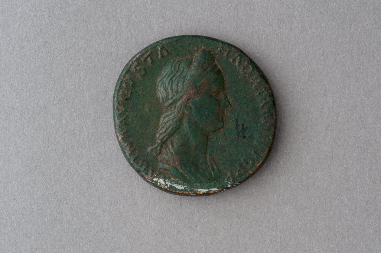 Vibia Sabina Sestertius (bronz) alkotó: Roman