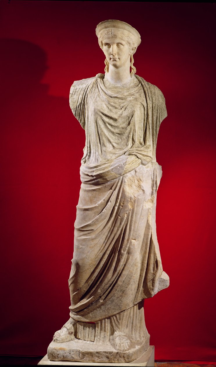 Ifjabb Antónia szobra (megh. i.sz. 37) alkotó: Roman
