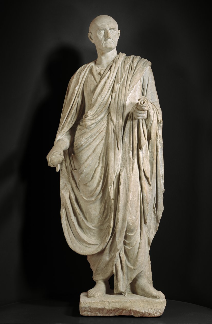 Cicero szobra (márvány) alkotó: Roman