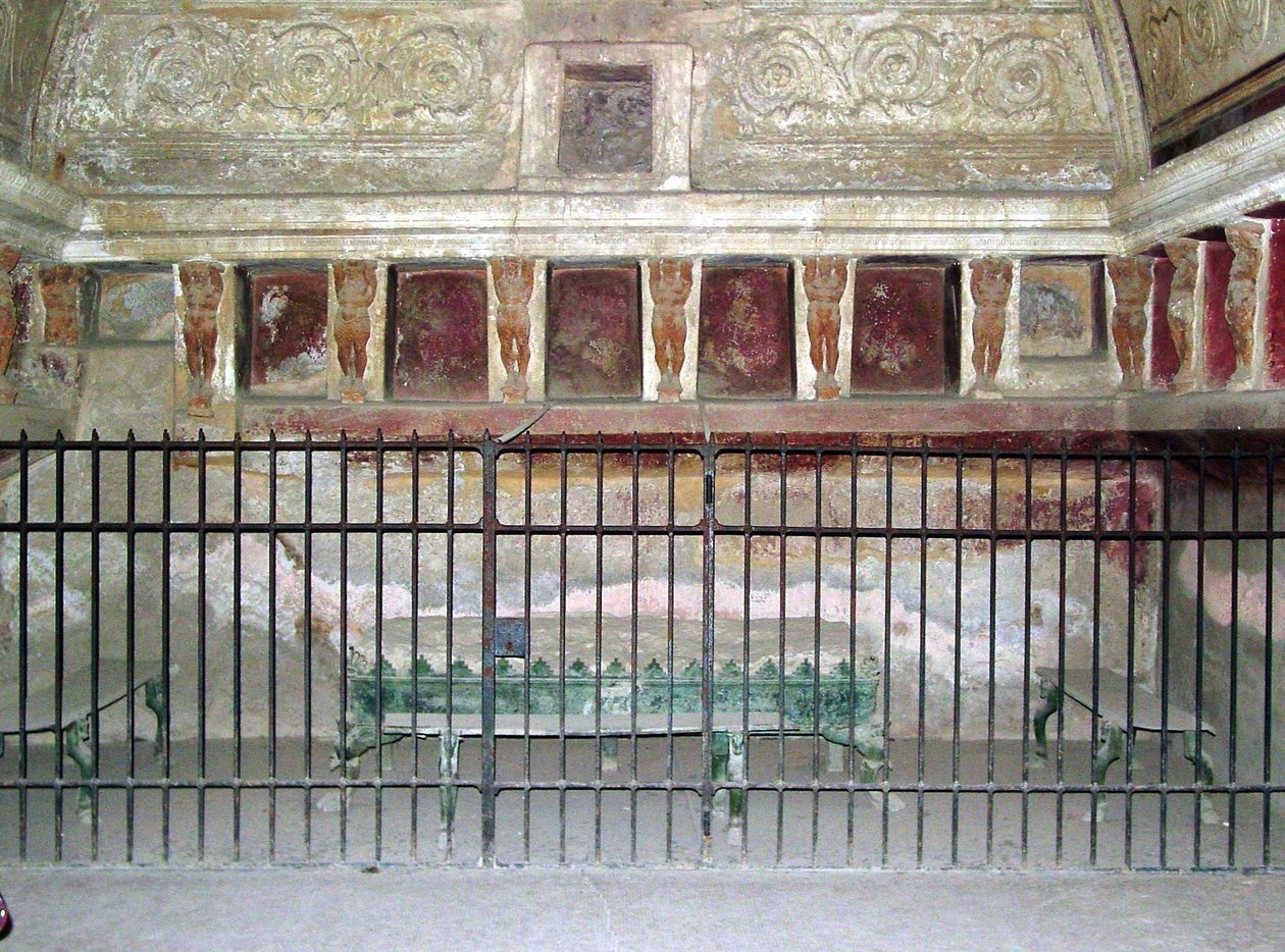 A Forum thermae tepidárium alkotó: Roman