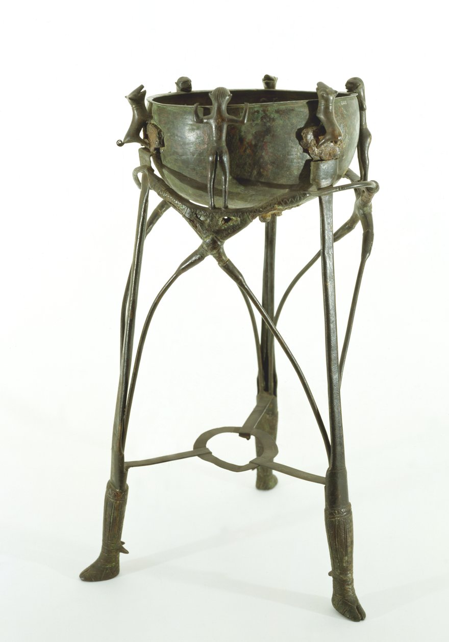 Állvány Bernardini da Palestrina sírjából (bronz) alkotó: Roman