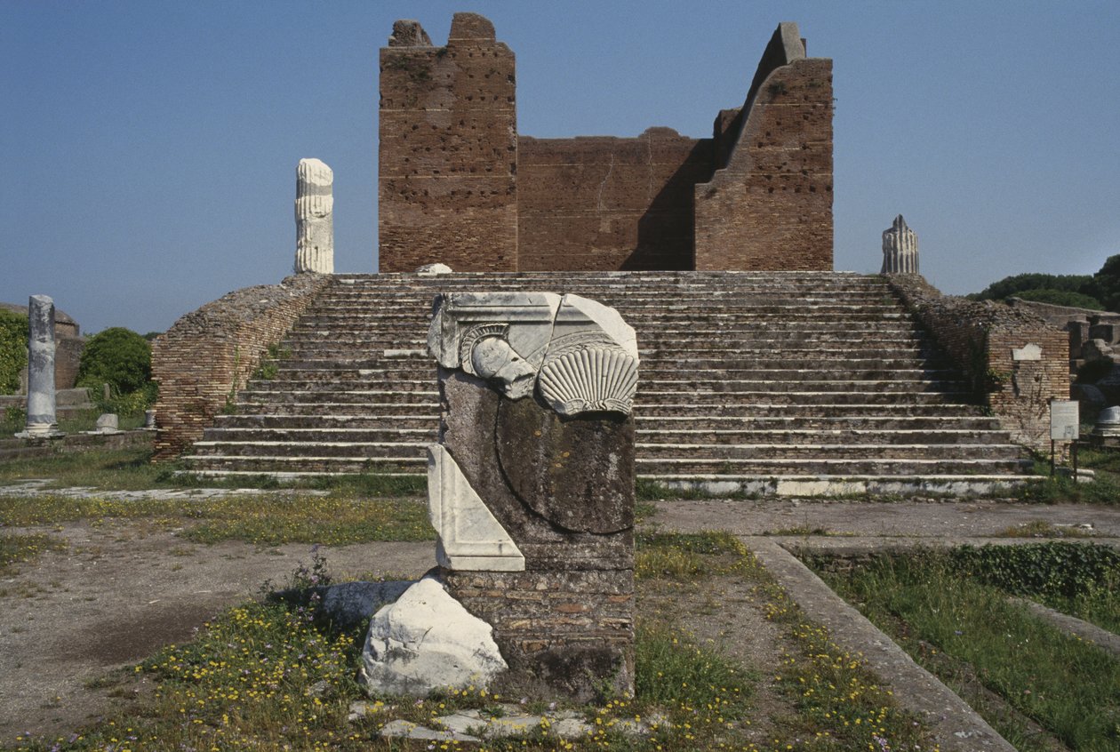 Kilátás a Capitoliumra alkotó: Roman
