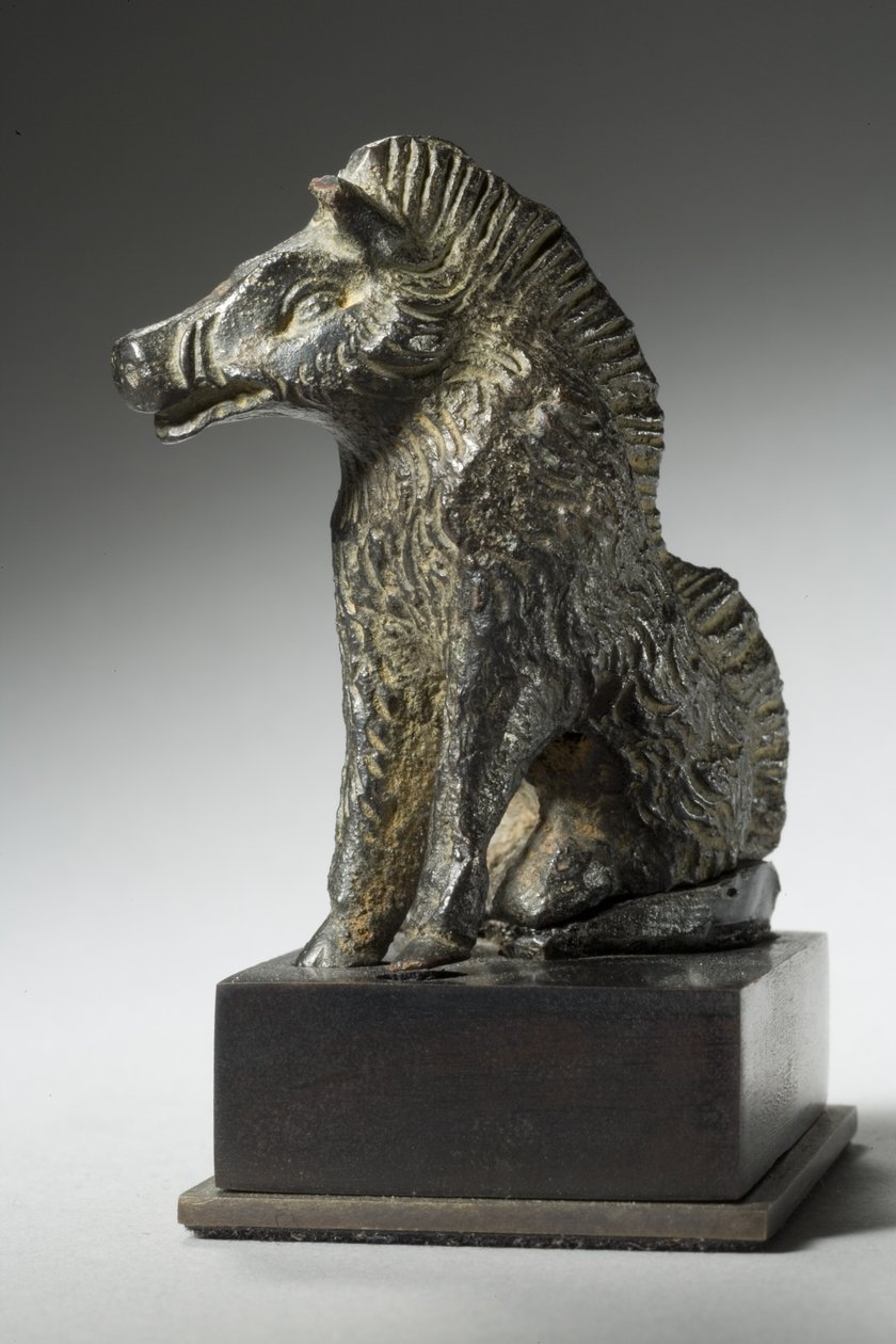 Vaddisznó, valószínűleg Galliából, Kr.u. 1-2. század (bronz) (lásd még: 270502) alkotó: Roman