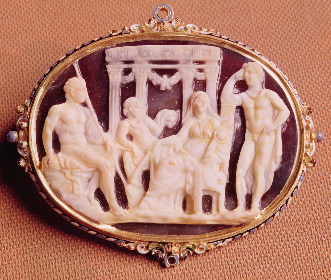 Iphigenia Cameo in Aulis, i.e. 27-14 (akchát) alkotó: Roman Imperial Period