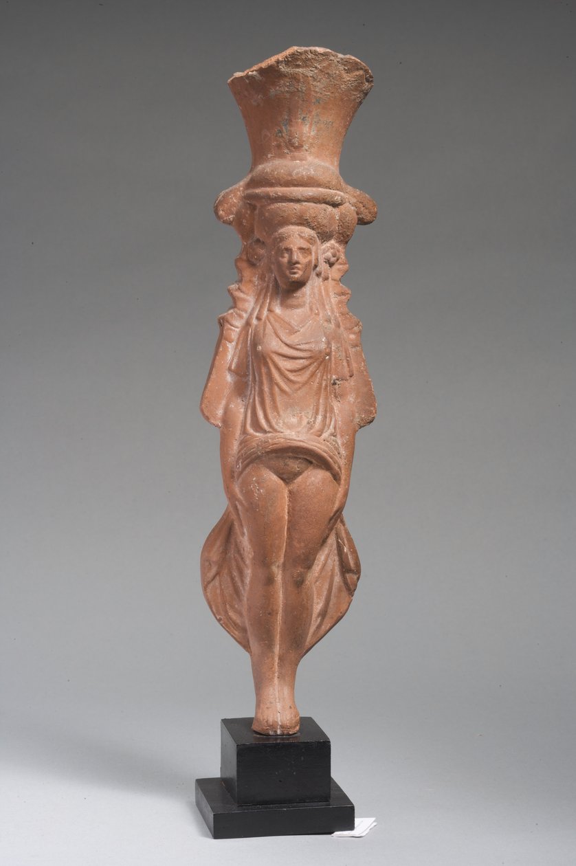 Római egyiptomi edény Ízisz-Aphrodité alakjában (terrakotta) alkotó: Roman Imperial Period