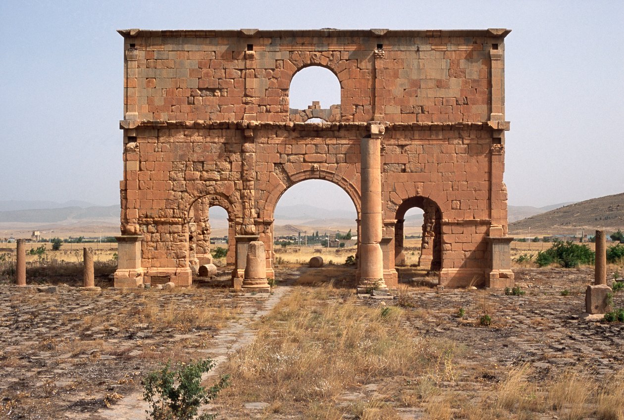 Kilátás a pretoriumra alkotó: Roman Imperial Period