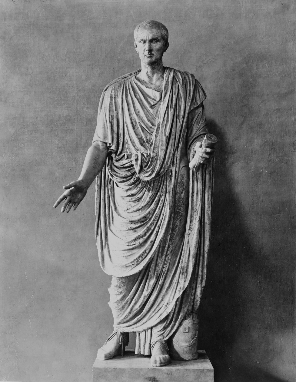 Idősebb Cato (Kr. e. 234-149) tógában alkotó: Roman Roman