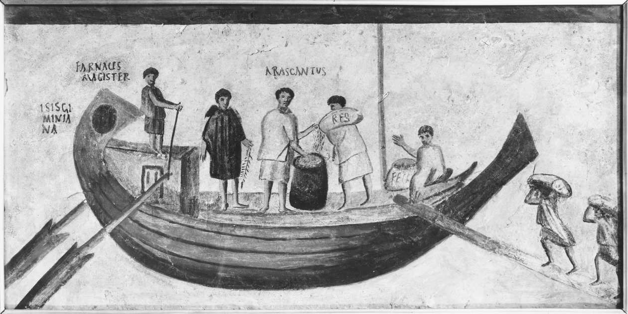 Kereskedelmi hajó berakodása alkotó: Roman Roman