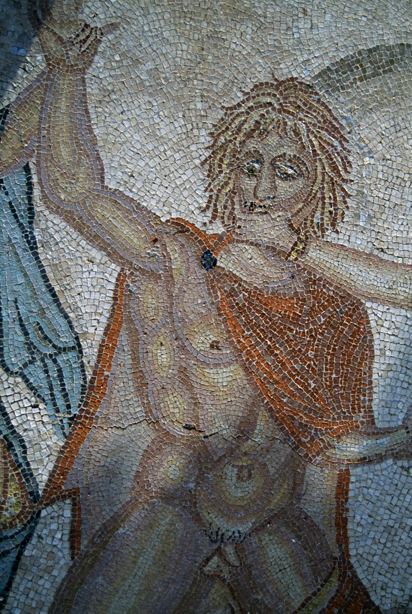 Hylas elrablása nimfák által, mozaik a Vénusz Házában, Volubilis római városában (UNESCO világörökségi lista alkotó: Roman