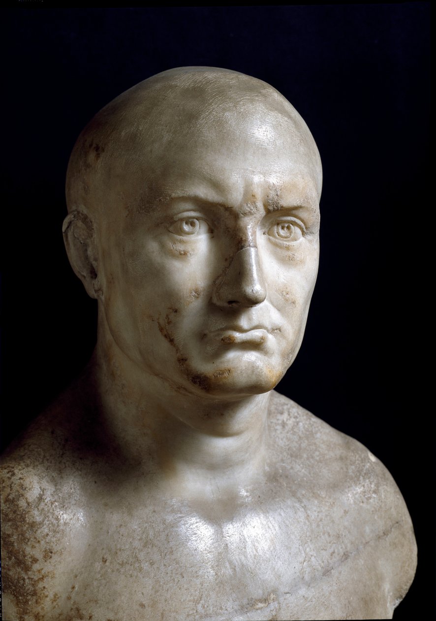 Afrikai Scipio mellszobra (márványszobor) alkotó: Roman