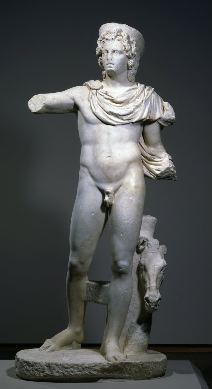 Égiisten vagy hős, i. e. 2. vége vagy 3. eleje (márvány) alkotó: Roman