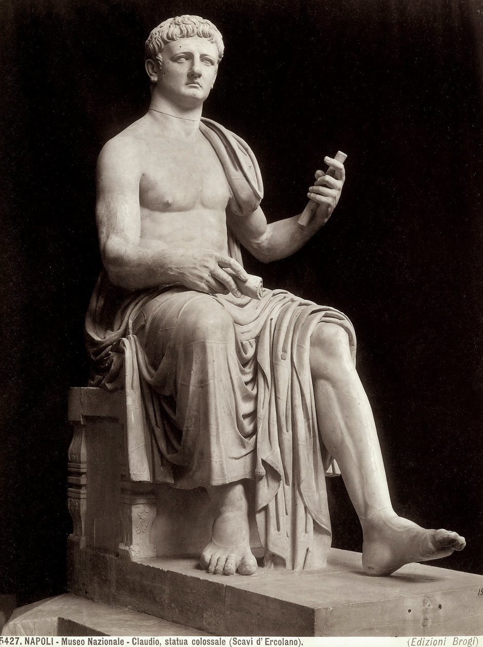 Claudius császár (márvány) alkotó: Roman