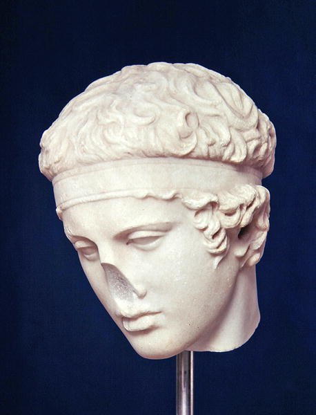 A Diadumenos (márvány) vezetője (lásd még: 293767) alkotó: Roman