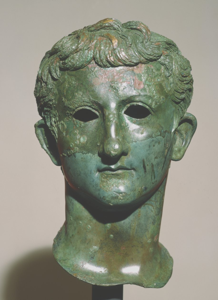 A Germanicus vezetője (bronz) alkotó: Roman