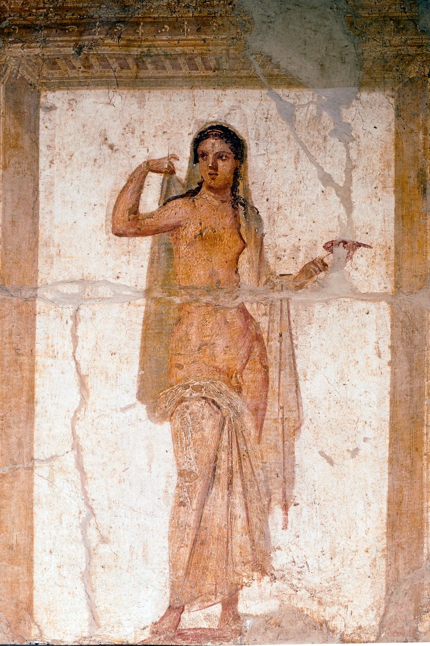 Hermafrodita (freskó alkotó: Roman