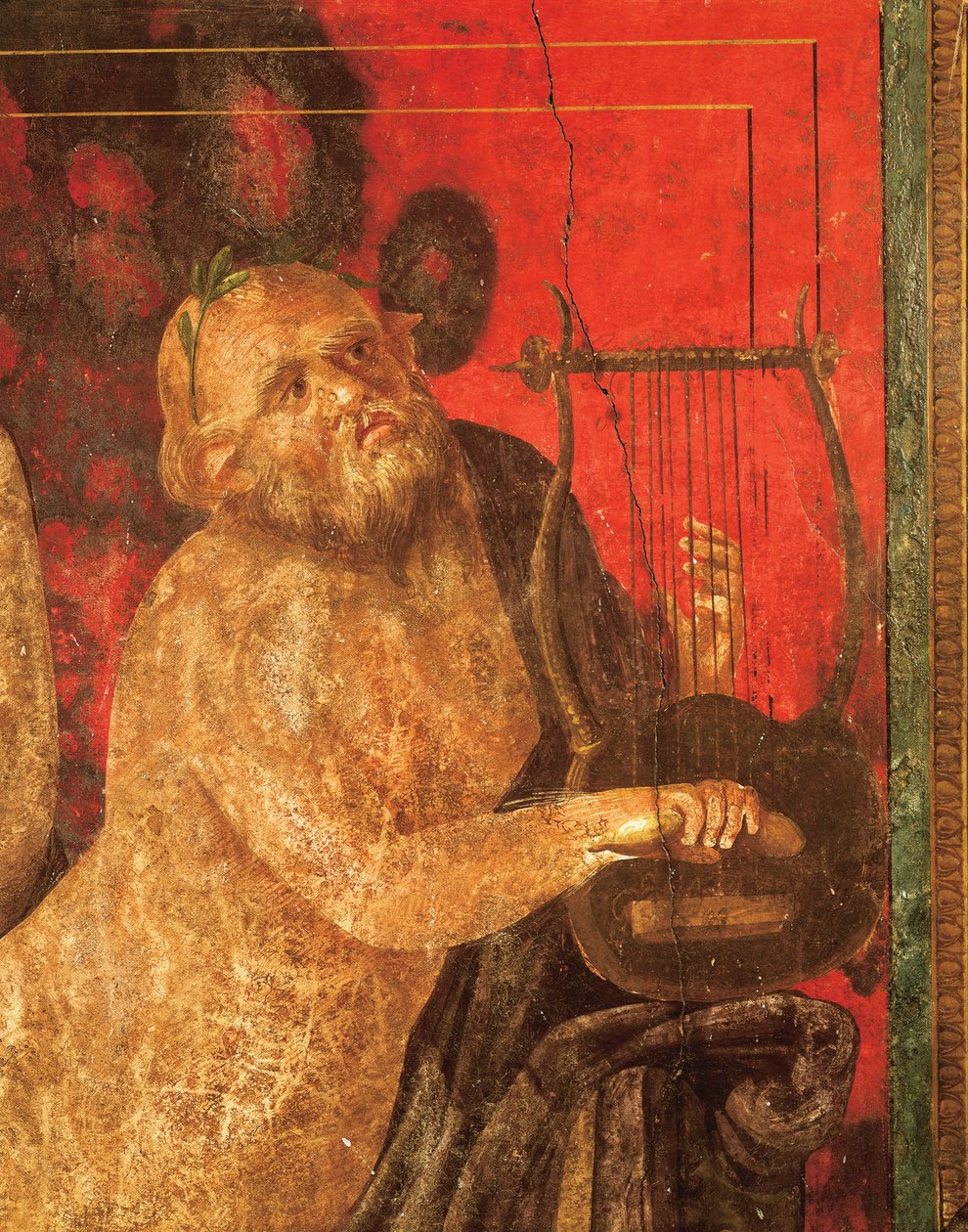 Dionüszosz-kultusz beavatási rítusai, a Villa Dei Misteri freskója alkotó: Roman