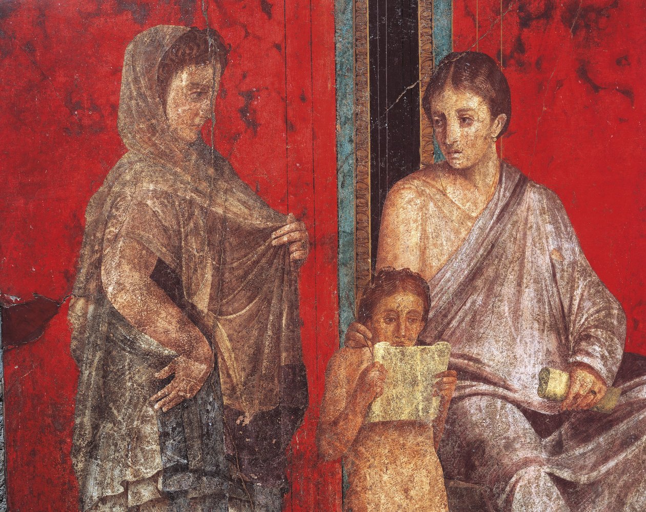 Dionüszosz-kultusz beavatási rítusai, a Villa Dei Misteri freskója alkotó: Roman
