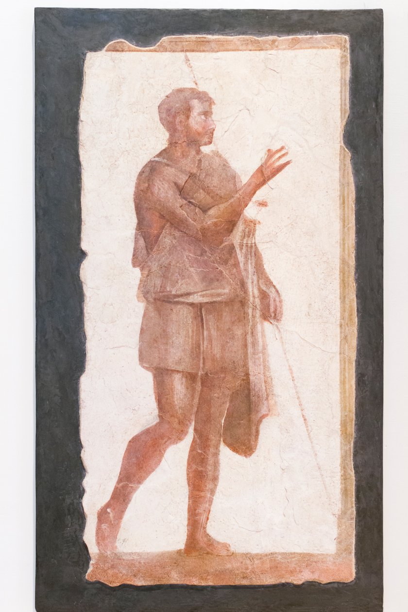 Férfi köpenyben, Pallavicini Rospigliosi kollekció, i.sz. 200 körül, 103420. szám (friss) alkotó: Roman