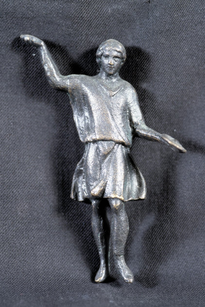Offrande szobor bronz, coll. magán, 2. század. Feltehetően a zarándokok a Mars-templomban. alkotó: Roman