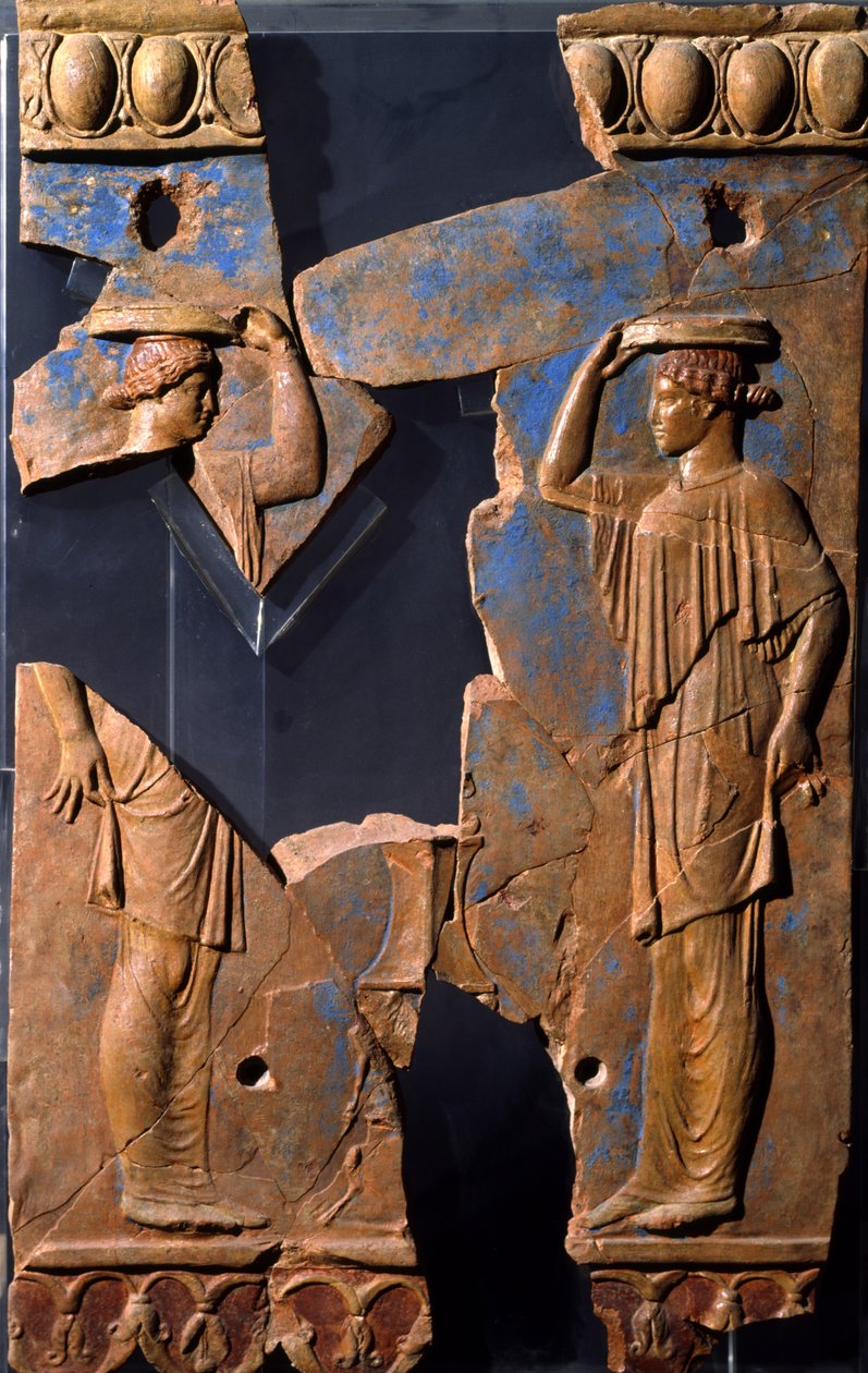 Dombormű az Apolló-templom területéről, Palatinus-domb, Róma (terrakotta) alkotó: Roman