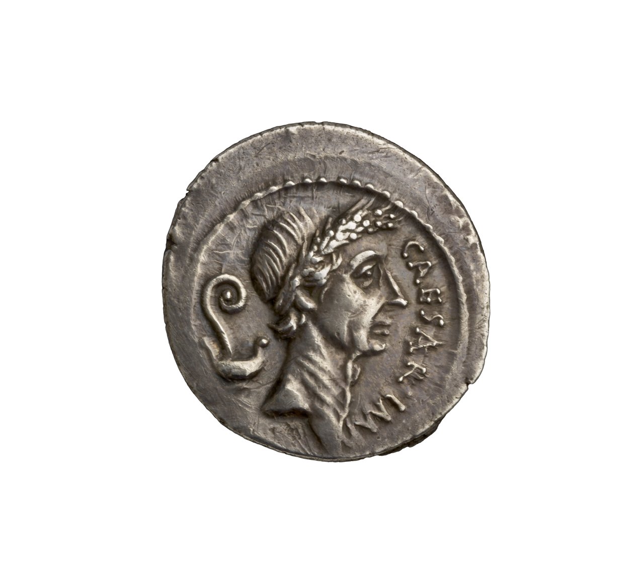 Római köztársasági érme Rómából, i.e. 44 (ezüst) alkotó: Roman