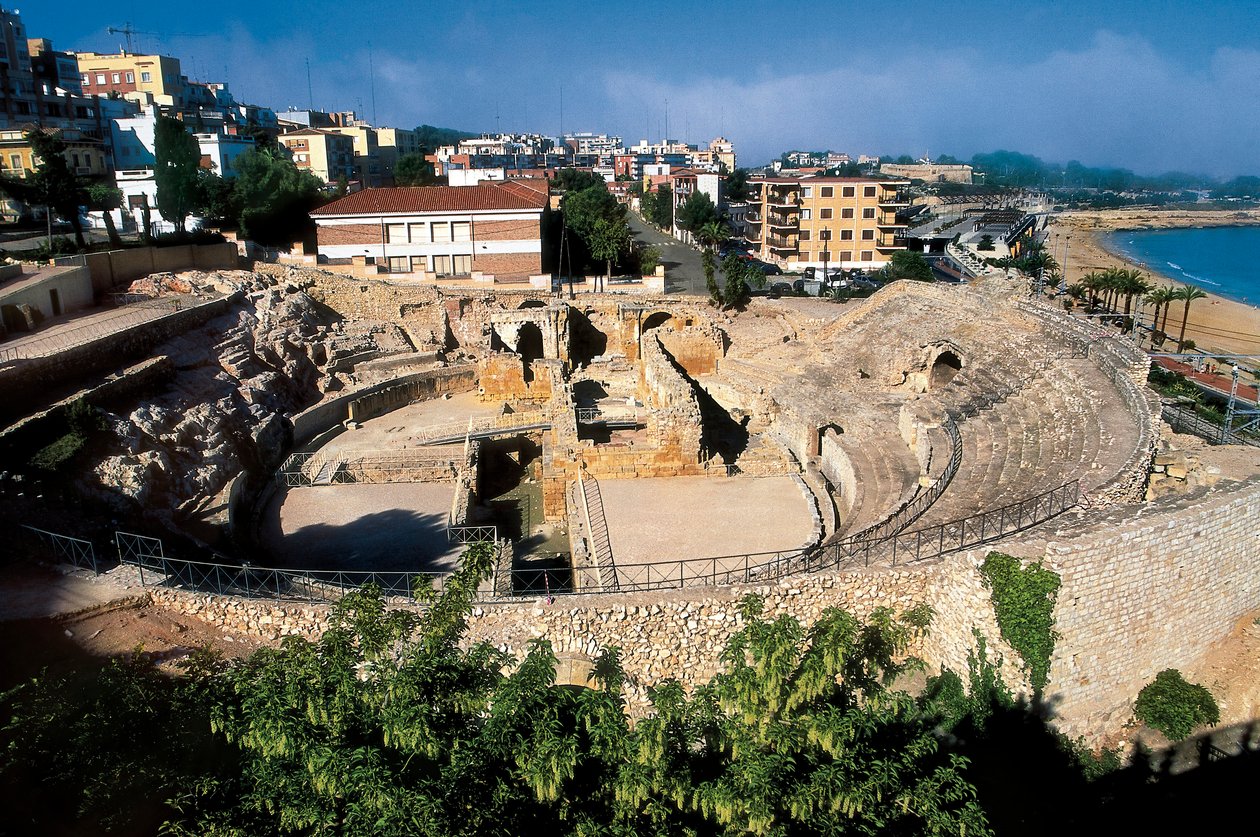 Római amfiteátrum, Tarragon, Katalónia, Spanyolország alkotó: Roman