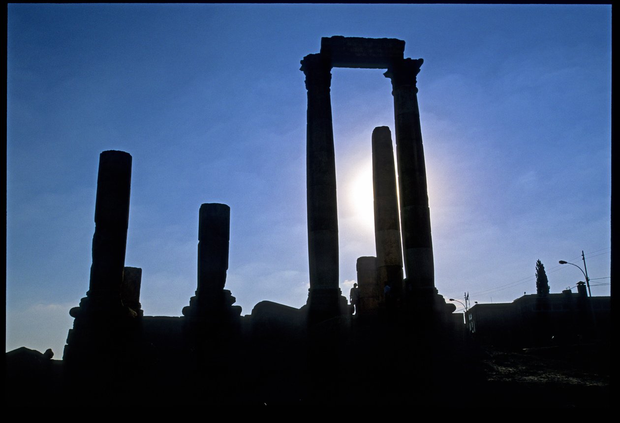 Római romok, Amman, Jordánia, Közel-Kelet alkotó: Roman
