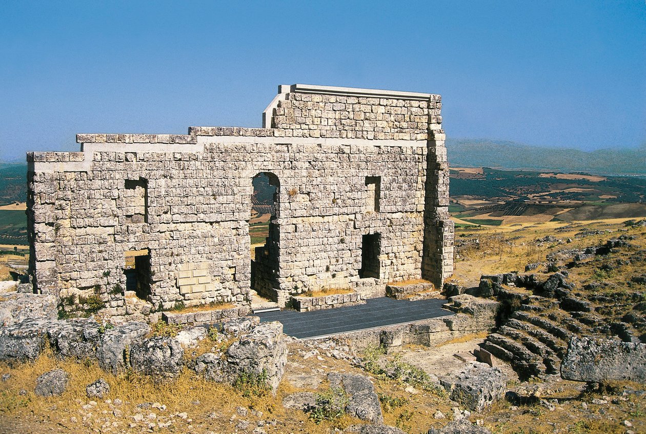 A római színház romjai, Acinipo, Ronda, Spanyolország alkotó: Roman